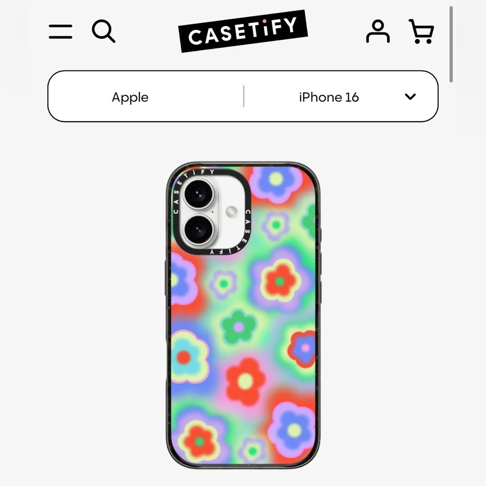 Casetify iPhone 16 compact phone case